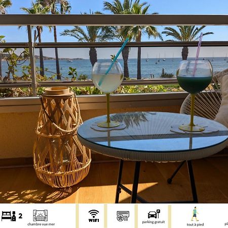 "Le Palmier Dore", Cosy T3 A 3 Minutes A Pied Des Plages, Parking Et Clim Санари-сюр-Мер Экстерьер фото