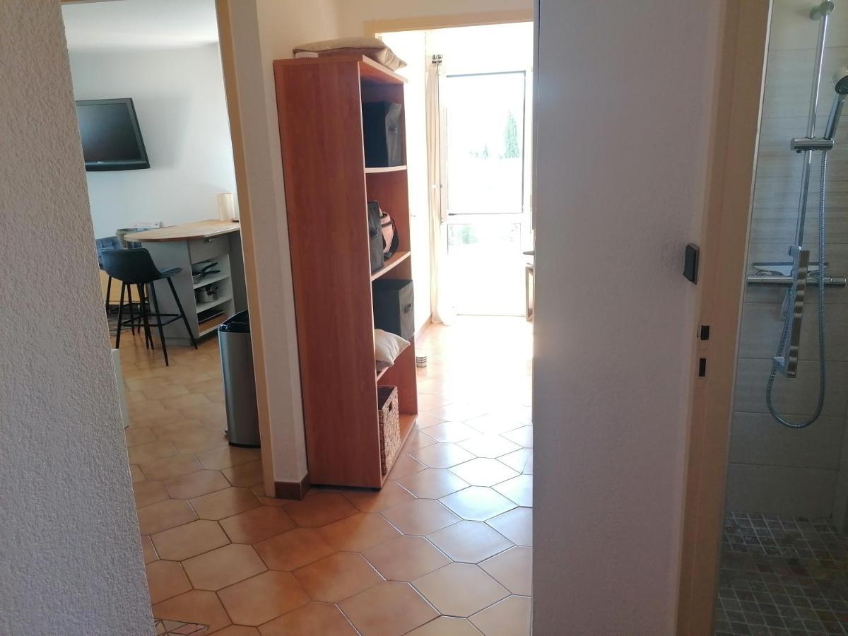 "Le Palmier Dore", Cosy T3 A 3 Minutes A Pied Des Plages, Parking Et Clim Санари-сюр-Мер Экстерьер фото